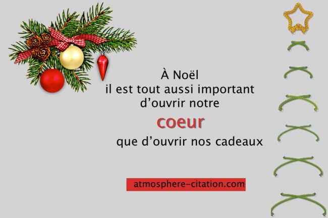 Citation cadeau de noel