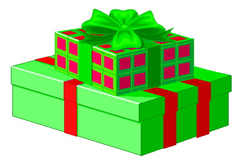 Image clipart noel cadeau