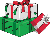 Clipart cadeau de noel