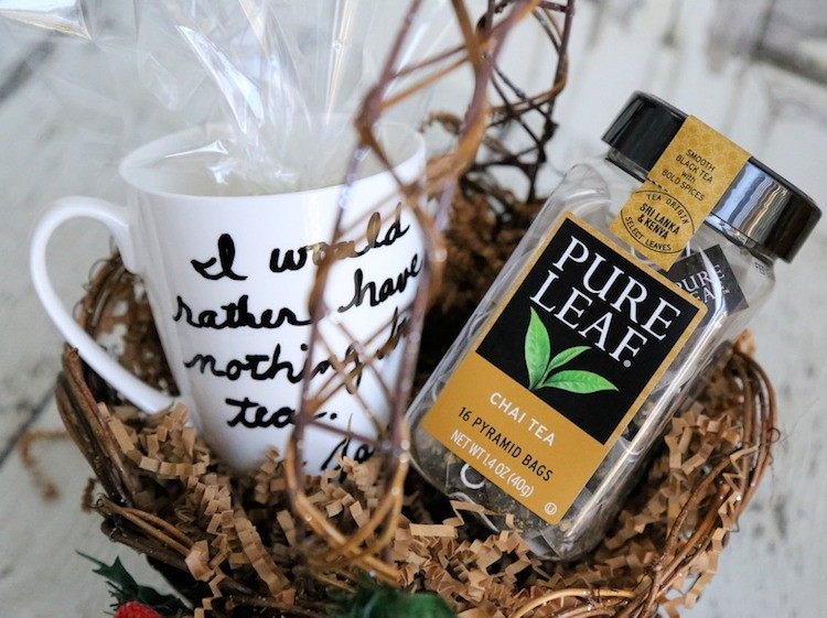 Coffret de thé cadeau noel