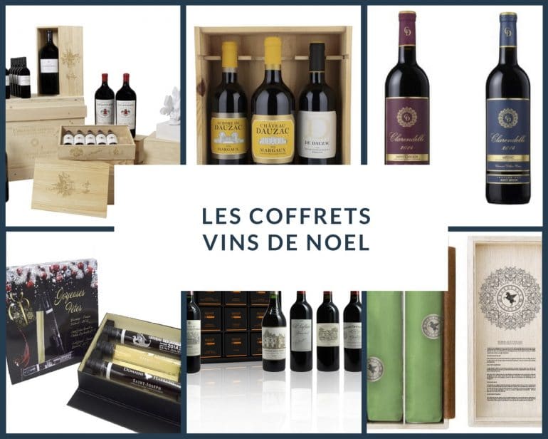 Coffret cadeau noel vin