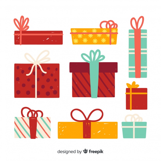 Etiquette originale cadeau de noel