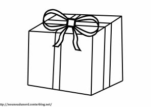 Dessin de cadeau de noël