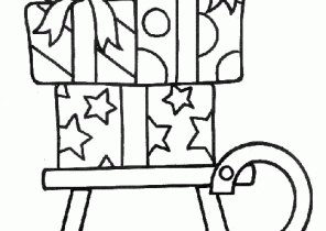 Dessin noel cadeau facile