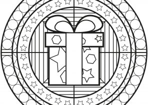 Mandala cadeau de noel