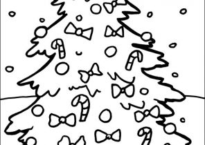 Dessin sapin noel et cadeau
