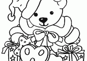 Coloriage noel à imprimer cadeau