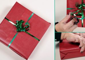 Comment faire un noeud cadeau de noel