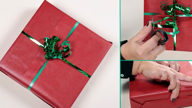 Job emballage cadeau noel