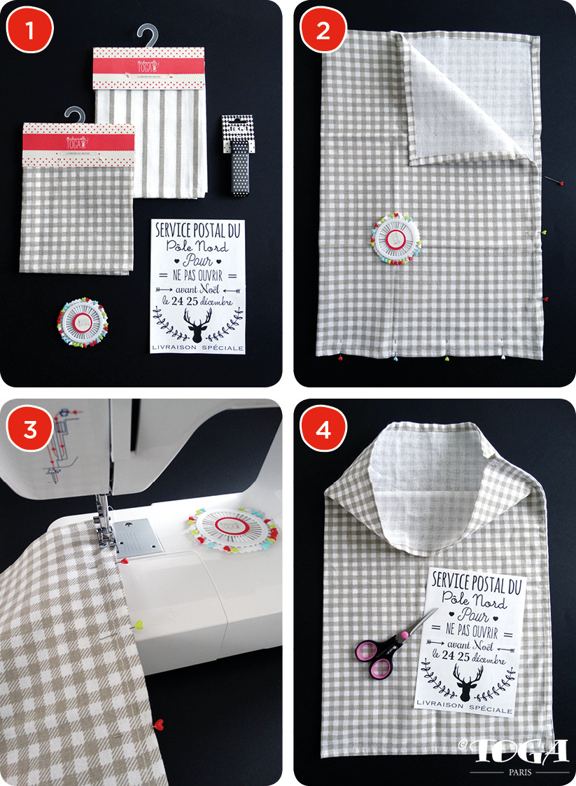 Diy couture cadeau de noel