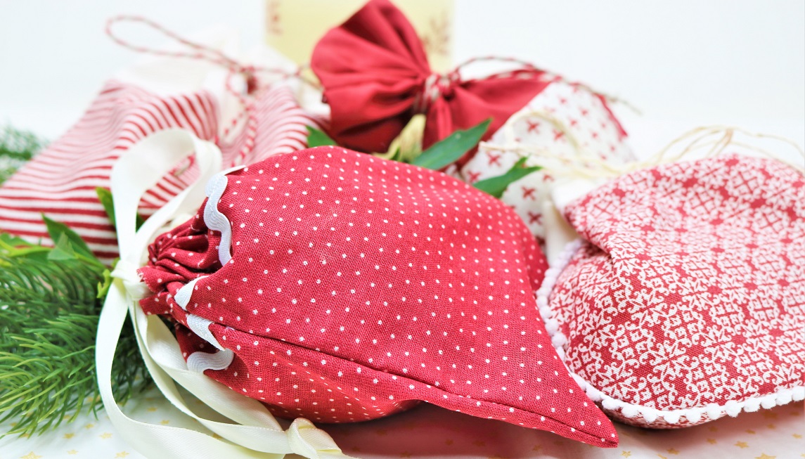 Fabriquer un sac cadeau noel