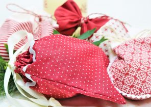 Fabriquer pochette cadeau noel