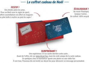 E carte cadeau noel decathlon