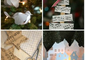 Cadeau de noel a fabriquer en papier