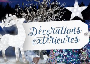 Cadeau lumineux noel exterieur