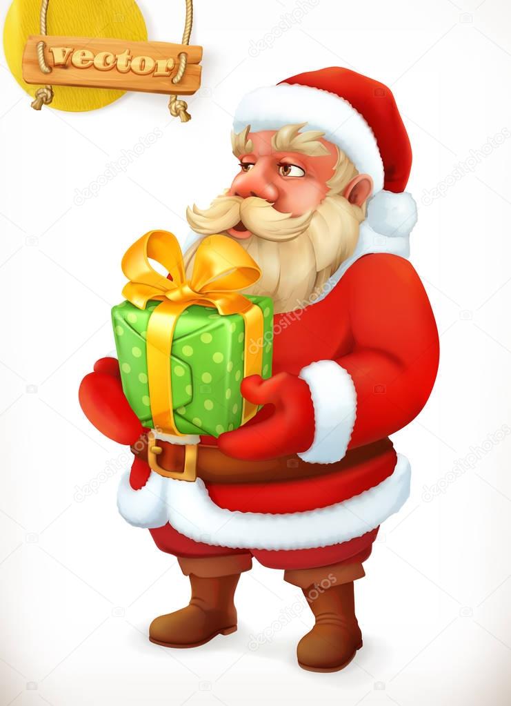 Dessin cadeau de noel 3d