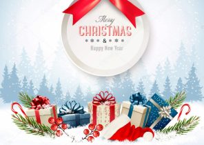 Cadeau de noel vector