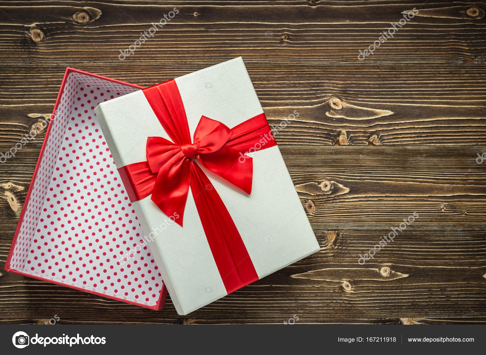 Photo cadeau de noel ouvert