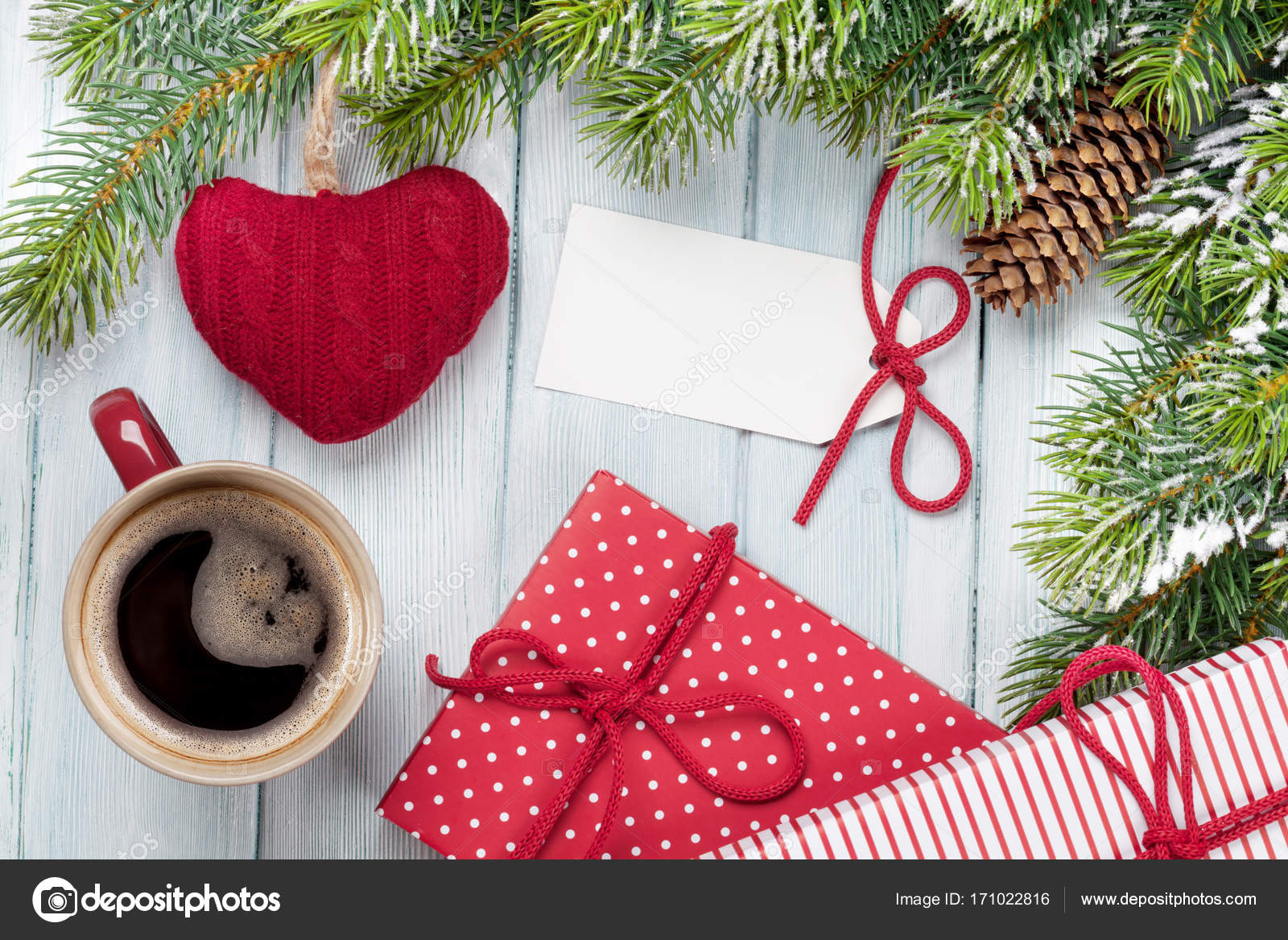Cadeau de noel café