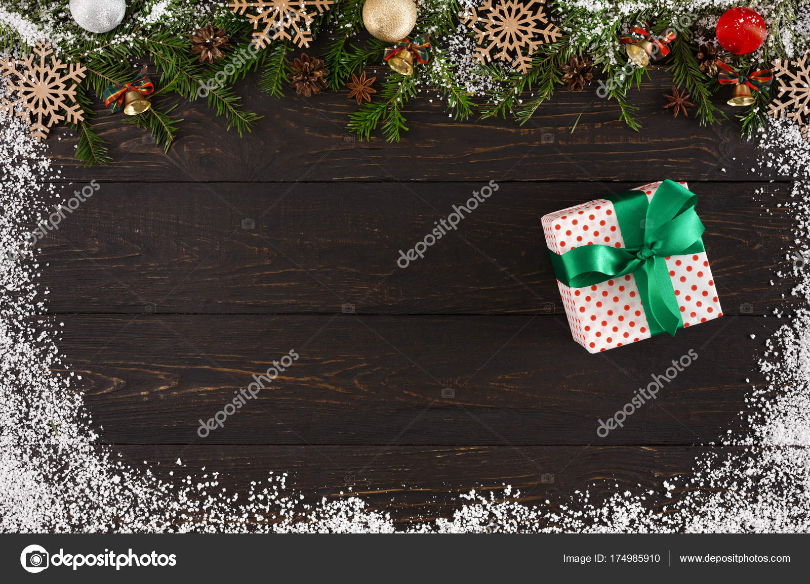 Guirlande noel cadeau