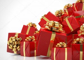 Noel cadeau rouge