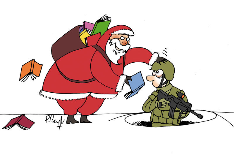 Cadeau de noel pour un militaire