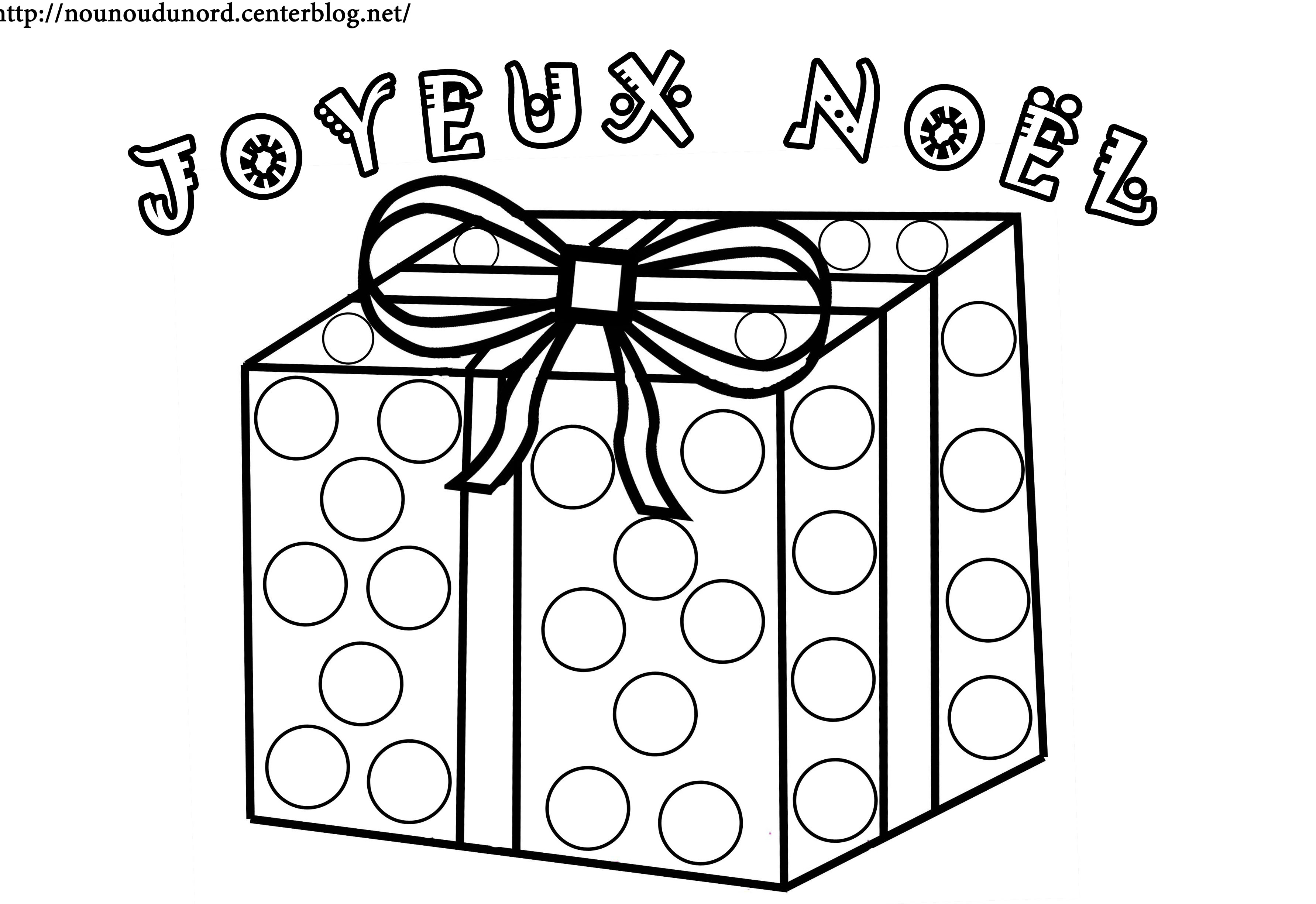 Noel cadeau dessin