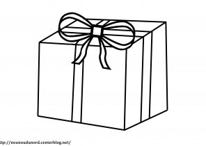 Cadeau de noel dessin