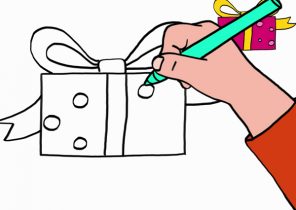 Apprendre a dessiner un cadeau de noel