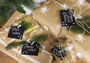 Emballage cadeau noël