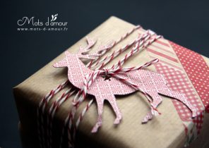 Pliage cadeau noel