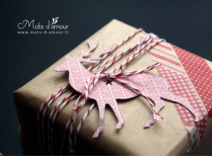 Pliage cadeau noel