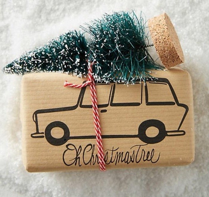 Fabriquer cadeau original noel