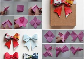 Cadeau de noel en papier facile