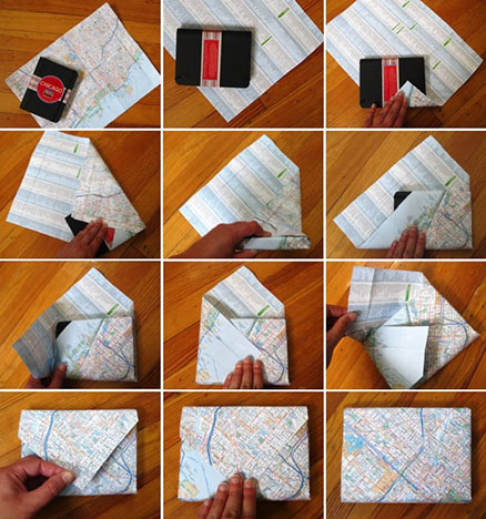Papier cadeau noel tuto