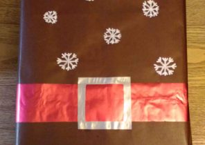 Paquet cadeau pour noel