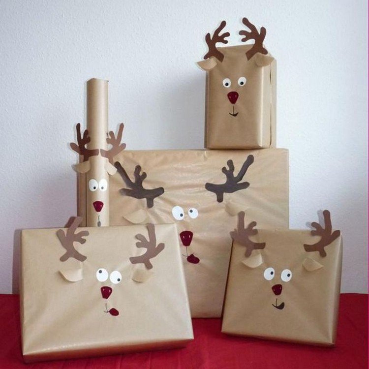 Papier cadeau noel original