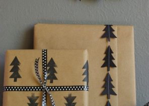 Idee papier cadeau noel