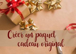 Joli papier cadeau noel