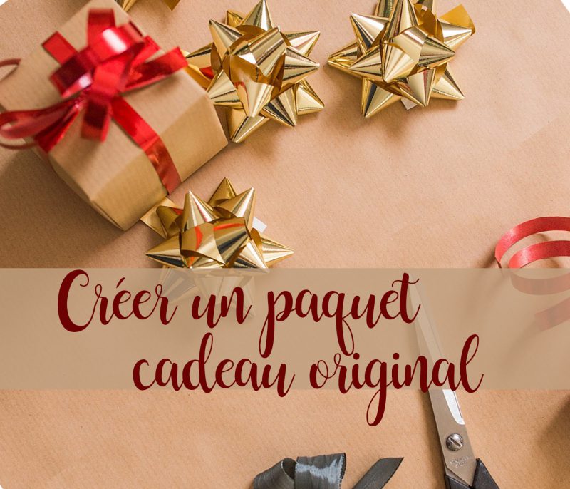 Joli papier cadeau noel