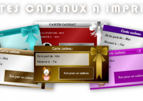 Créer carte cadeau noel