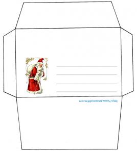 Pochette cadeau noel imprimer