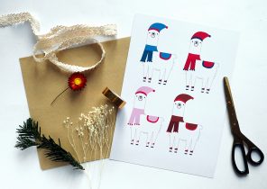 Etiquette cadeau noel gratuite à imprimer