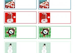 Etiquette a imprimer cadeau de noel