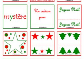 Etiquette noel pour cadeau