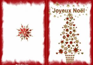 Bon cadeau noël à imprimer gratuit