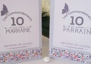 Idee cadeau noel parrain marraine