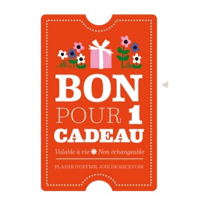 Bon pour un cadeau à imprimer noel