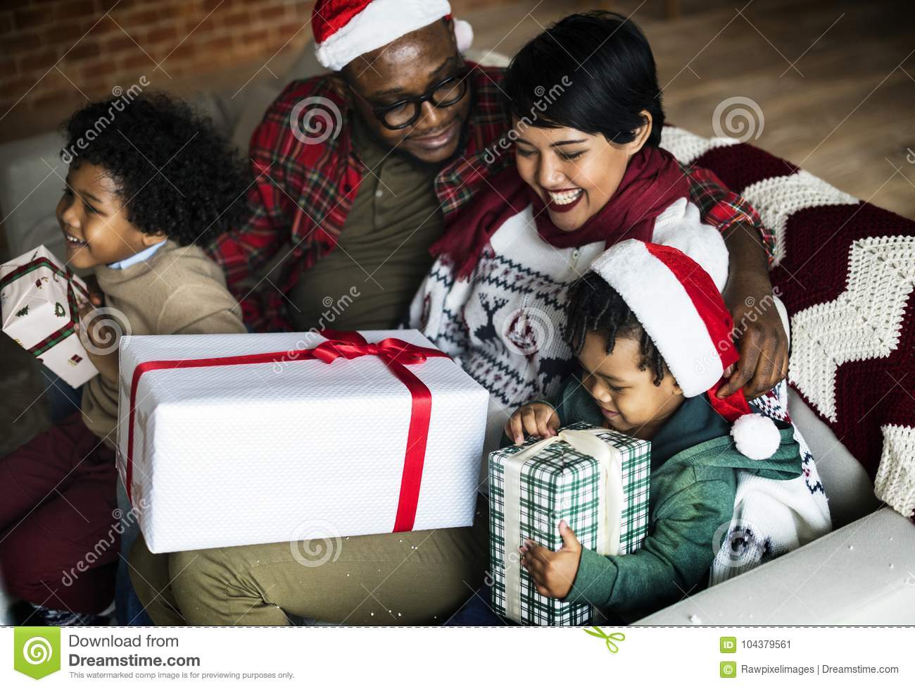 Noel americain cadeau