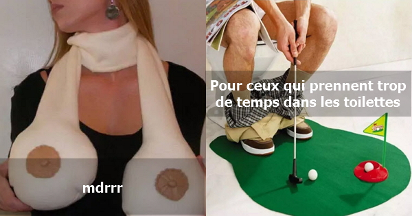 Cadeau de noel drole